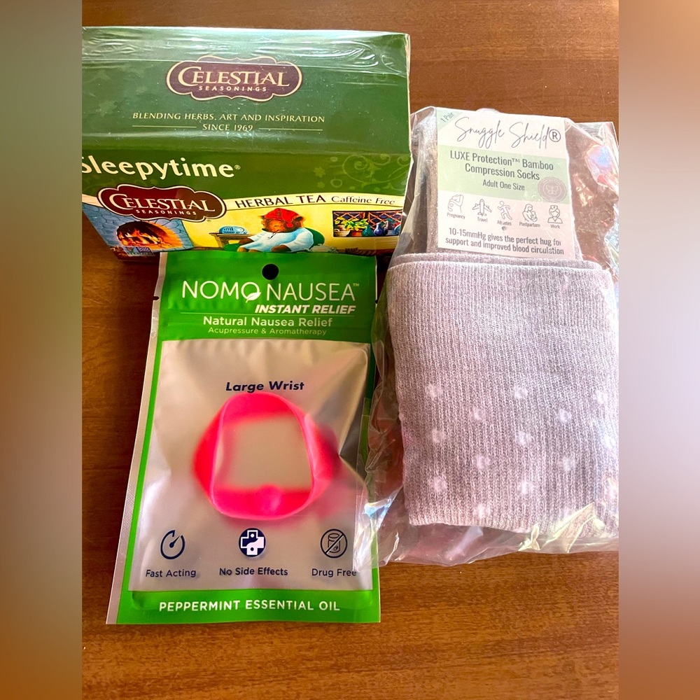 NWT Self care Bundle of 3 for pregnancy or sickness